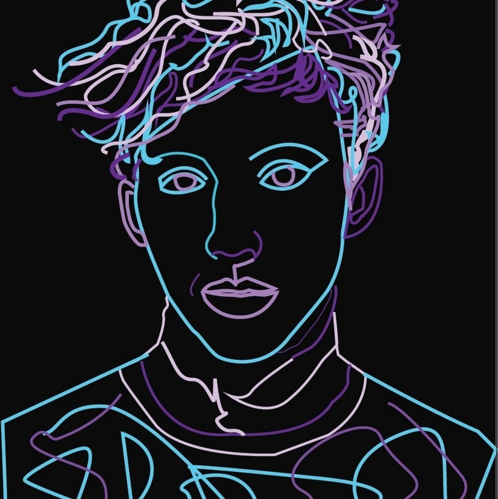 Troye Sivan Abstract Art